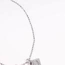 Christian Dior Bracelet Metal Silver Auth ti4011-5