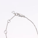Christian Dior Bracelet Metal Silver Auth ti4011-6