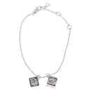 Christian Dior Bracelet Metal Silver Auth ti4011-7