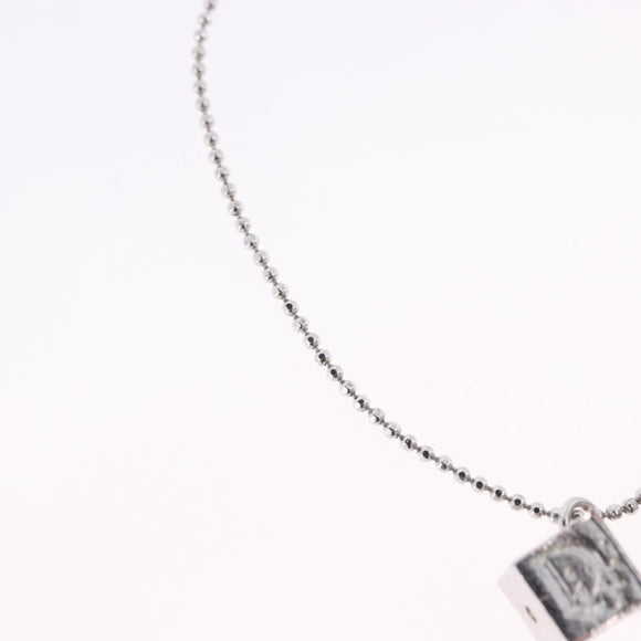Christian Dior Bracelet Metal Silver Auth ti4011