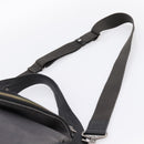 BURBERRY Shoulder Bag Canvas 2way Gray Silver Auth ti4019-9