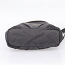 BURBERRY Shoulder Bag Canvas 2way Gray Silver Auth ti4019-5