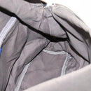 BURBERRY Shoulder Bag Canvas 2way Gray Silver Auth ti4019-20