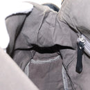BURBERRY Shoulder Bag Canvas 2way Gray Silver Auth ti4019-21