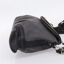 BURBERRY Shoulder Bag Canvas 2way Gray Silver Auth ti4019-4