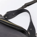 BURBERRY Shoulder Bag Canvas 2way Gray Silver Auth ti4019-14