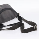 BURBERRY Shoulder Bag Canvas 2way Gray Silver Auth ti4019-8