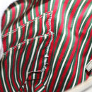 GUCCI Abbey Tote Bag Leather White Gold Tone 182492 Auth ti4020-20