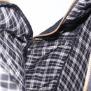 BURBERRY Backpack Nylon Black Gold Tone Auth ti4024-22