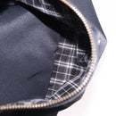 BURBERRY Backpack Nylon Black Gold Tone Auth ti4024-23