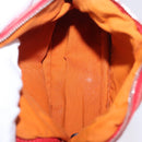 HERMES Pouch Cotton 2 Set Red Auth ti4025-15