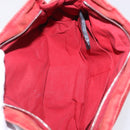 HERMES Pouch Cotton 2 Set Red Auth ti4025-9