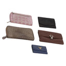 CHANEL Prada Bottega Key Case Wallet Leather Canvas 5 Set Black CC Auth ti4028-1