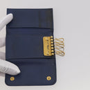 CHANEL Prada Bottega Key Case Wallet Leather Canvas 5 Set Black CC Auth ti4028-6
