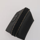 FENDI Pecan Canvas Hand Bag Shoulder Bag 4 Set Black Brown Auth ti4031-11