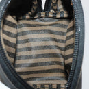 FENDI Pecan Canvas Hand Bag Shoulder Bag 4 Set Black Brown Auth ti4031-13
