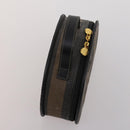 FENDI Pecan Canvas Hand Bag Shoulder Bag 4 Set Black Brown Auth ti4031-23