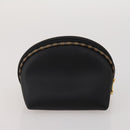 FENDI Pecan Canvas Hand Bag Shoulder Bag 4 Set Black Brown Auth ti4031-9