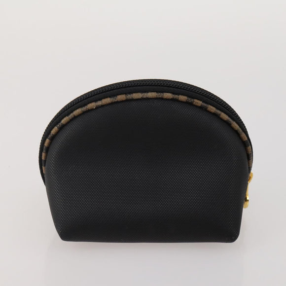 FENDI Pecan Canvas Hand Bag Shoulder Bag 4 Set Black Brown Auth ti4031
