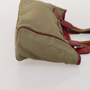 GUCCI GG Web Sherry Line Tote Bag Hand Bag 4 Set Beige Brown Auth ti4033-17
