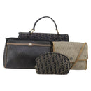 Christian Dior Celine Trotter Shoulder Clutch Hand Bag 4 Set Brown Auth ti4034-1