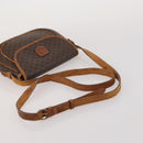 CELINE Bally Macadam Tote Bag Shoulder Bag Leather PVC 4 Set Brown Auth ti4036-12