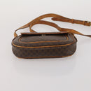 CELINE Bally Macadam Tote Bag Shoulder Bag Leather PVC 4 Set Brown Auth ti4036-14
