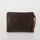 CELINE Bally Macadam Tote Bag Shoulder Bag Leather PVC 4 Set Brown Auth ti4036-24