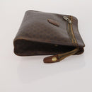 CELINE Bally Macadam Tote Bag Shoulder Bag Leather PVC 4 Set Brown Auth ti4036-25