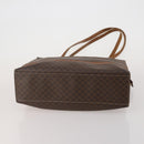 CELINE Bally Macadam Tote Bag Shoulder Bag Leather PVC 4 Set Brown Auth ti4036-7