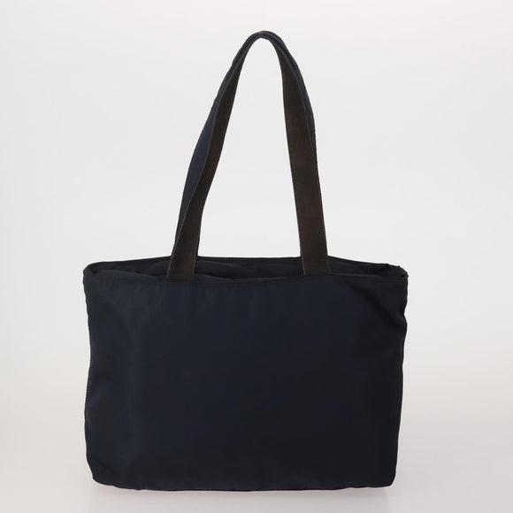 PRADA Tote Bag Shoulder Bag Nylon 4 Set Navy Pink Auth ti4037