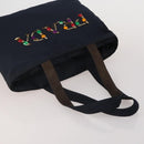 PRADA Tote Bag Shoulder Bag Nylon 4 Set Navy Pink Auth ti4037-5