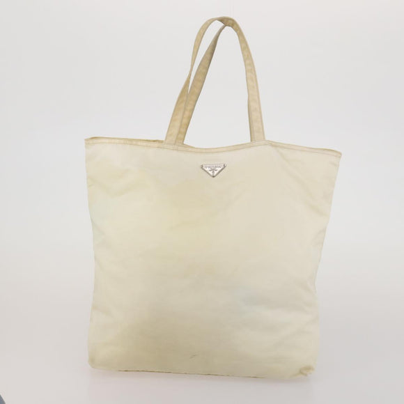 PRADA Shoulder Bag Tote Bag Nylon 4 Set Khaki Pink Auth ti4038