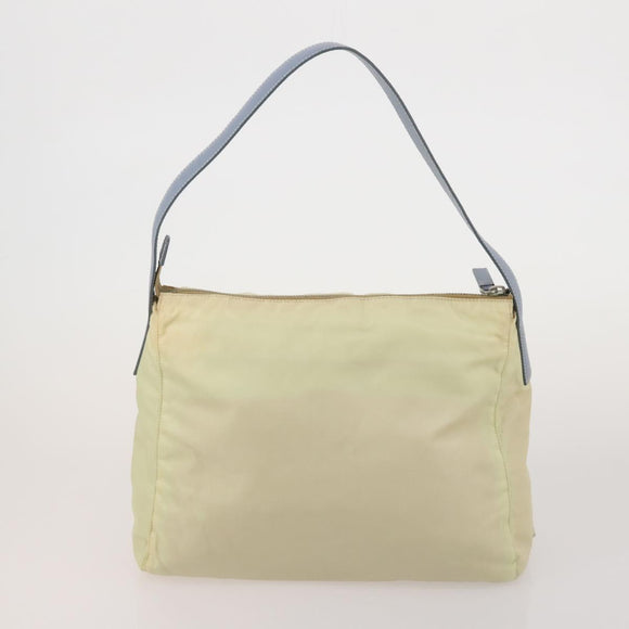 PRADA Shoulder Bag Tote Bag Nylon 4 Set Khaki Pink Auth ti4038