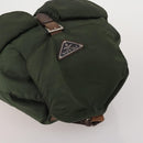 PRADA Tote Bag Shoulder Bag Hand Bag Nylon 5 Set Navy Khaki Auth ti4039-19
