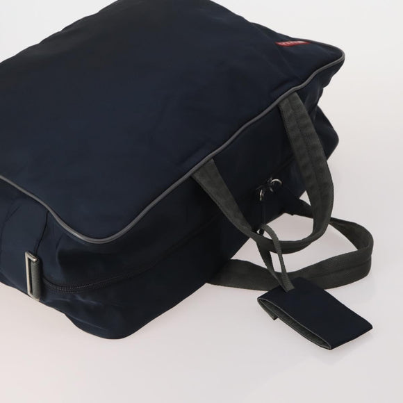 PRADA Tote Bag Shoulder Bag Hand Bag Nylon 5 Set Navy Khaki Auth ti4039