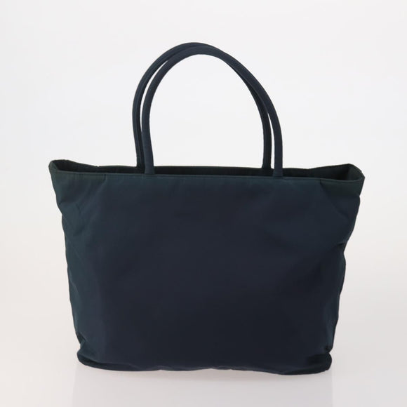 PRADA Tote Bag Shoulder Bag Hand Bag Nylon 5 Set Navy Khaki Auth ti4039