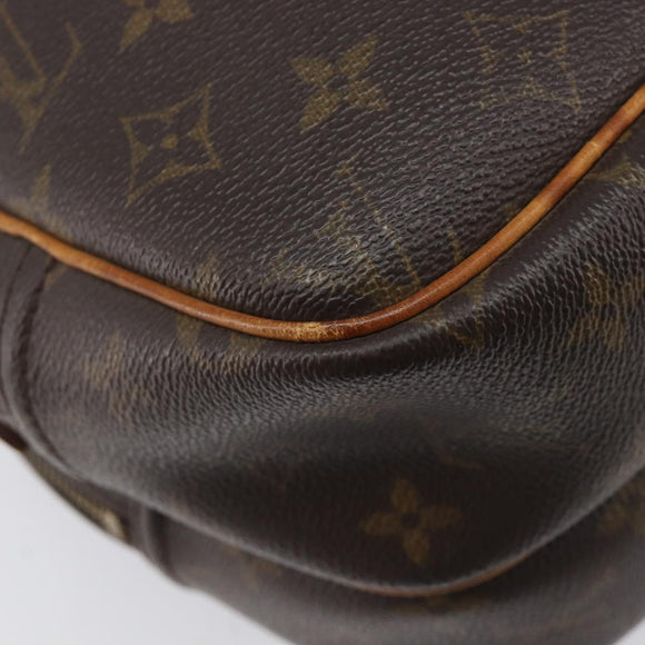 LOUIS VUITTON Monogram Reporter PM Shoulder Bag M45254 LV Auth ti4041