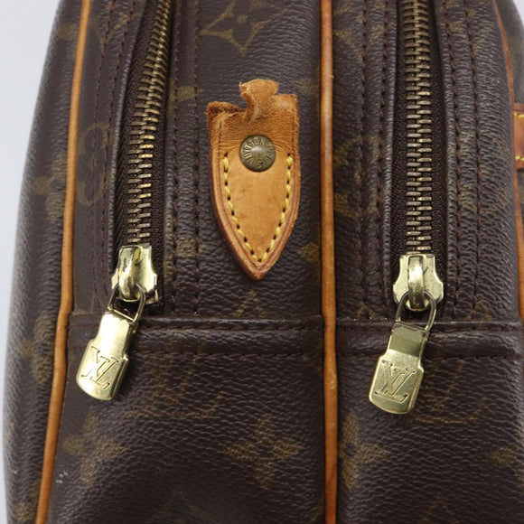 LOUIS VUITTON Monogram Reporter PM Shoulder Bag M45254 LV Auth ti4041