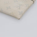 LOUIS VUITTON Taigalama Pochette Discovery PM Bag White M30279 LV Auth ti4043-10