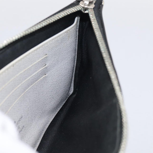 LOUIS VUITTON Taigalama Pochette Discovery PM Bag White M30279 LV Auth ti4043
