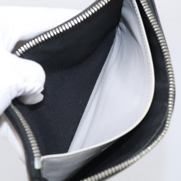 LOUIS VUITTON Taigalama Pochette Discovery PM Bag White M30279 LV Auth ti4043