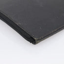 HERMES Clutch Bag Leather Black Auth ti4044-11