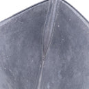 HERMES Clutch Bag Leather Black Auth ti4044-17
