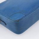 LOUIS VUITTON Epi Trocadero 27 Shoulder Bag Blue M52315 LV Auth ti4046-14