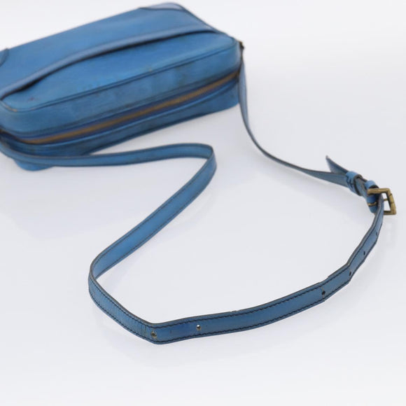 LOUIS VUITTON Epi Trocadero 27 Shoulder Bag Blue M52315 LV Auth ti4046