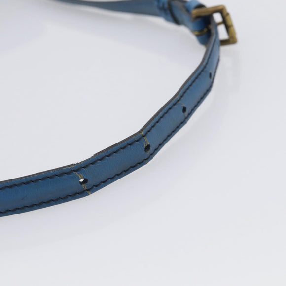 LOUIS VUITTON Epi Trocadero 27 Shoulder Bag Blue M52315 LV Auth ti4046
