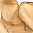 GUCCI GG Canvas Boston Bag Khaki Gold Tone 010 615 3651 Auth ti4055-21