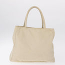 PRADA Hand Bag Nylon 2 Set Ivory Auth ti4056-3