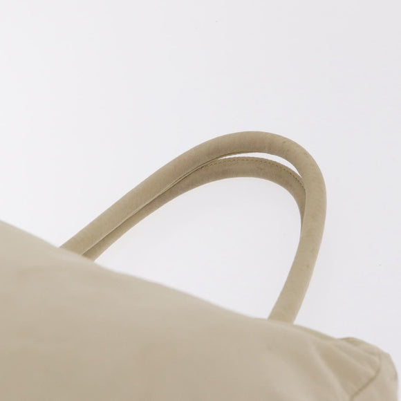 PRADA Hand Bag Nylon 2 Set Ivory Auth ti4056
